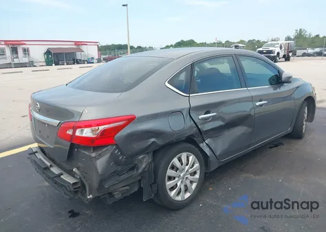 2018 Nissan Sentra S z USA, uszkodzony, nr VIN 3N1AB7AP7JY331803